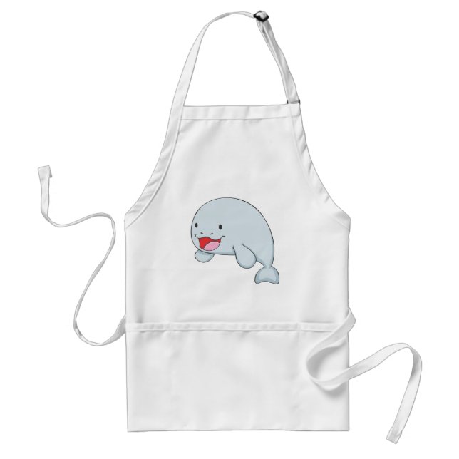 Happy Dugong Standard Apron (Front)