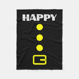 Happy Dwarf Costume - Halloween Gift Idea Cranberr Fleece Blanket