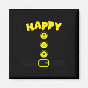 Happy Dwarf Halloween Costume Colour Matching Fami Magnet