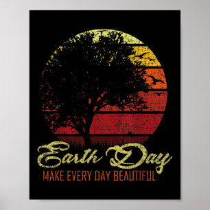 Happy Earth Day 2019 Grunge Kids Boys Girls Men Wo Poster