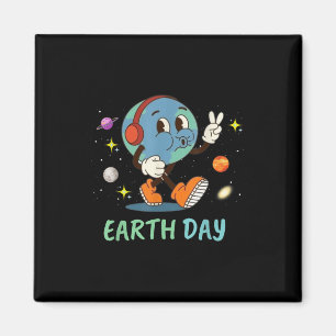 Happy Earth Day 2024 Funny Earth Day Kids Toddler Magnet