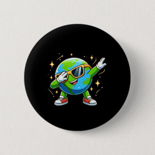 Happy Earth Day 2025 Funny Earth Day Kids Toddler 6 Cm Round Badge