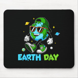 Happy Earth Day 2025 Funny Earth Day Toddler Kids Mouse Pad