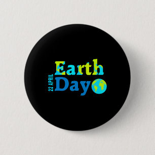 Happy Earth Day 2025 Gifts Earth Day Kids Boys  6 Cm Round Badge