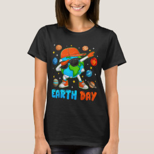 Happy Earth Day 2026 Earth Planet Dab Environment T-Shirt