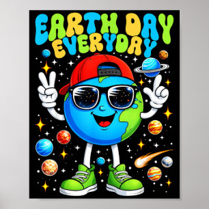 Happy earth day 2026 save the planet earth day poster