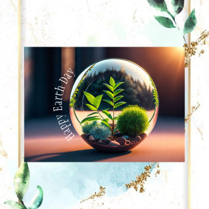 Happy Earth Day Card, Postcard