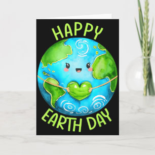 Happy Earth Day Cute Earth Day Kids Men Women Boys Card
