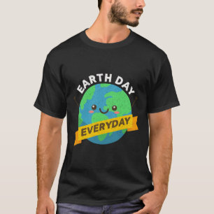 Happy Earth Day Every Day Recycle Funny Science Te T-Shirt