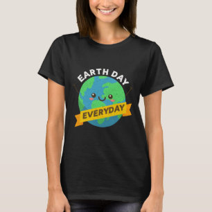 Happy Earth Day Every Day Recycle Funny Science Te T-Shirt