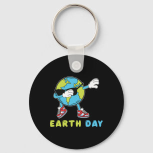 Happy Earth Day Funny Earth Day Key Ring
