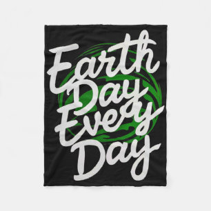 Happy Earth Day Funny Earth Day Kids Toddler Boys  Fleece Blanket