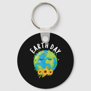 Happy Earth Day Funny Earth Day Kids Toddler Boys Key Ring