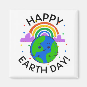 Happy Earth Day Magnet