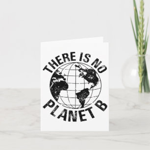Happy Earth Day No Planet B Recycle Funny Science  Card