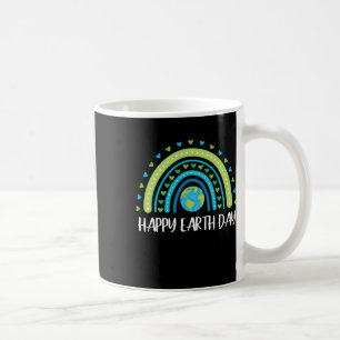 Happy Earth Day Rainbow Cute Earth Day Womens Girl Coffee Mug