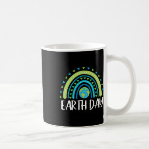Happy Earth Day Rainbow Cute Earth Day Womens Girl Coffee Mug