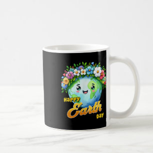 Happy Earth Day Rainbow Shirt Earth Day 2025 Kids  Coffee Mug