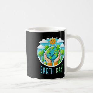 Happy Earth Day Save Earth Cute Earth Day Coffee Mug
