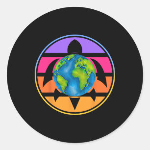 Happy Earth Day Save The Planet Give New Life To S Classic Round Sticker
