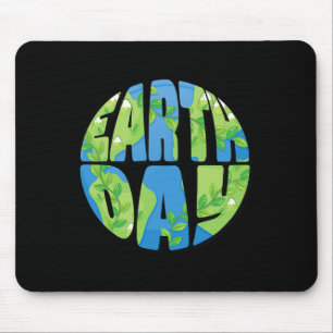 Happy Earth Day Shirt Cute Earth Day Men Women Kid Mouse Pad