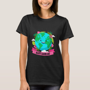 Happy Earth Day Shirt Cute Earth With Floral Earth