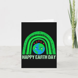 Happy Earth Day Shirts Cute Earth Lover Kids Toddl Card