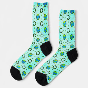 Happy Earth Day Socks