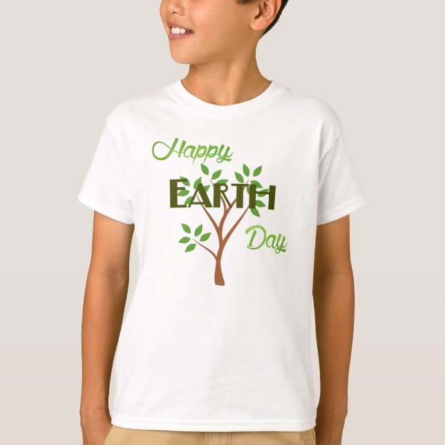 HAPPY EARTH DAY T-Shirt (Front)