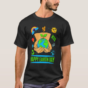 Happy Earth Day World Earth Environment Awareness T-Shirt