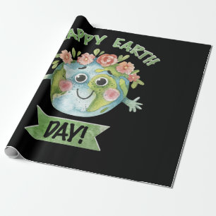 Happy Earth Day Wrapping Paper
