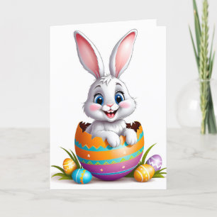 Happy East Bunny Holiday Card