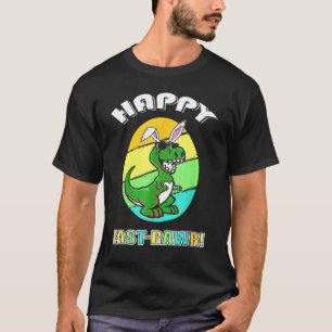 Happy East Rawr Cute Bunny Costume Ears Easter Day T-Shirt