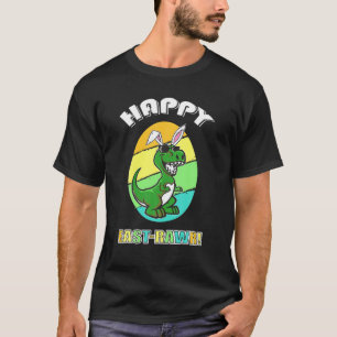Happy East-Rawr Cute Bunny Costume Ears Happy East T-Shirt