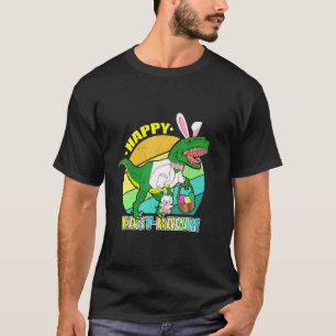 Happy East Rawr Cute Costume Bunny Ears Happy East T-Shirt