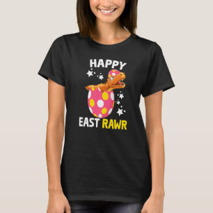 Happy East Rawr Easter Day Rex Dinosaur Egg Toddle T-Shirt