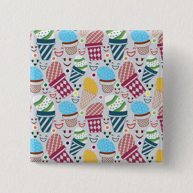 Happy Easter 15 Cm Square Badge (Front)