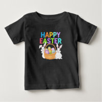 Happy Easter 2025 Eggs Bunny Cute Rabbit