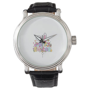 Happy Easter 2026 Cute Bunny Rabbit Easter Day Wom Watch