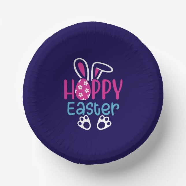 Happy Easter-54411 Paper Plate (Front)