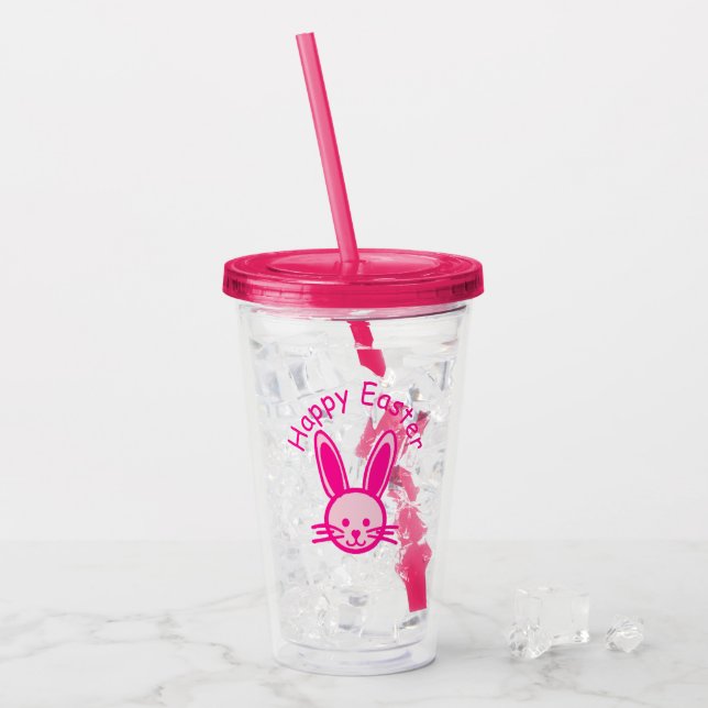 Happy Easter Acrylic Tumbler (Front Ice)
