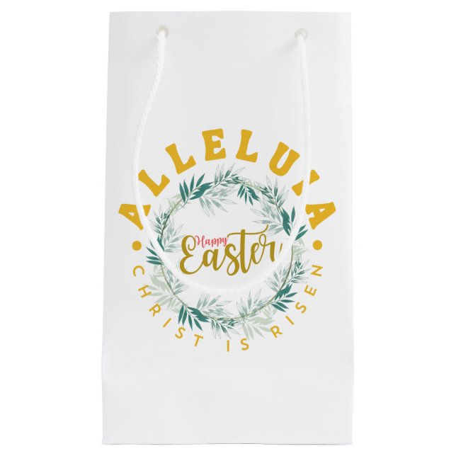 Happy Easter Alleluia Gift Bag (Front)