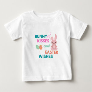 Happy Easter And Funny Bunny Kisses T-Shirt