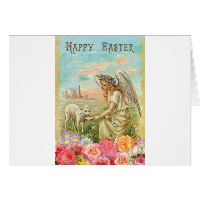 happy easter angel (Front Horizontal)