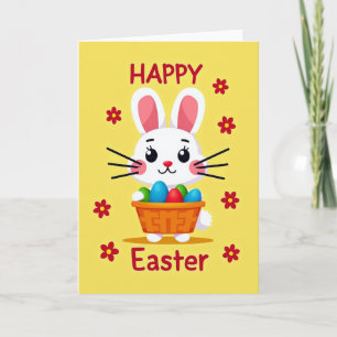 Happy Easter Animated Friend Card
