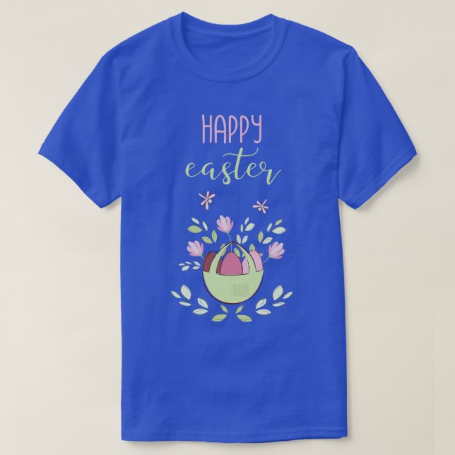 Happy Easter Art  T-Shirt (Design Front)