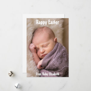Happy Easter Baby Announcement