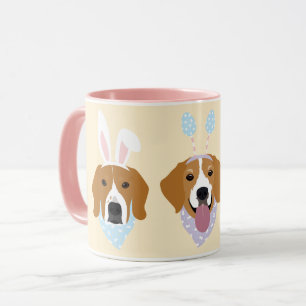 Happy Easter Beagle Dogs Mug