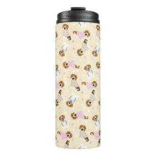 Happy Easter Beagle Dogs Thermal Tumbler
