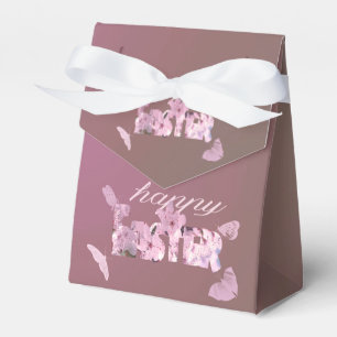 Happy Easter Blossoms And Butterflies Favour Box